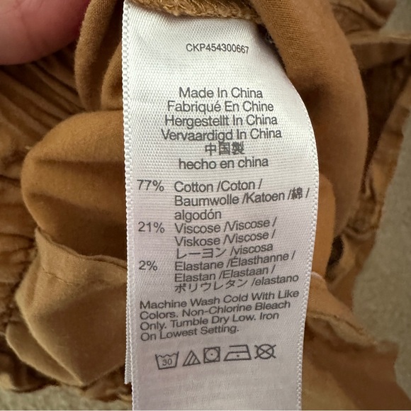 Madewell Women's Paperbag Utility Shorts in Toffee Size Medium - Picture 7 of 8